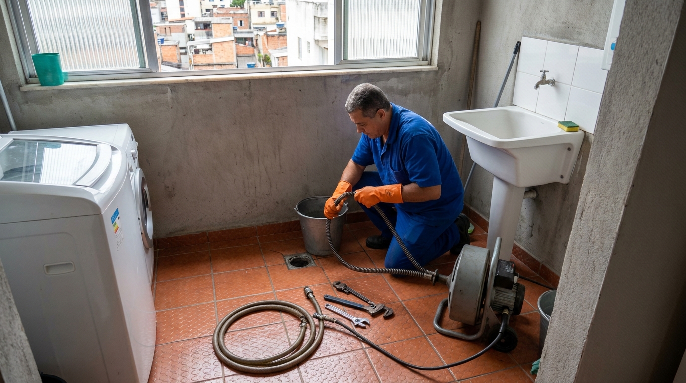Limpeza Profunda de Ralos em Jundiaí‑SP