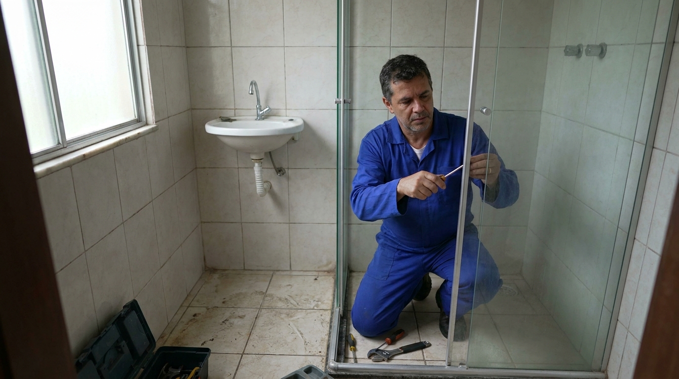 Troca de Roldanas e Trilhos em Jundiaí‑SP